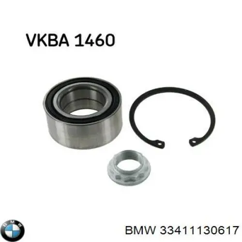 33411130617 BMW Подшипник ступицы задней