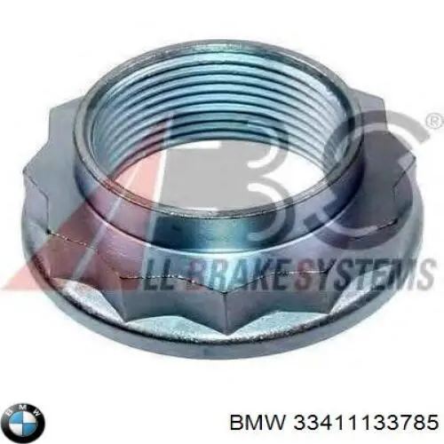 Гайка ступицы задней BMW 33411133785