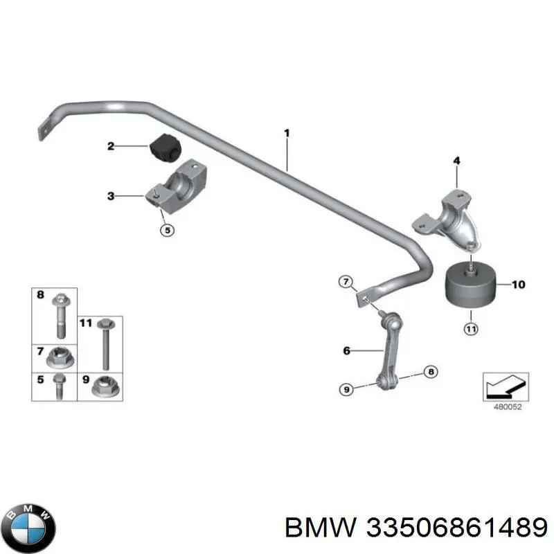 33506861489 BMW 