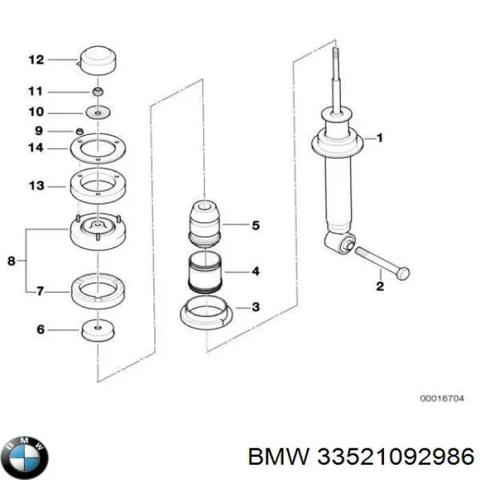  33521092986 BMW