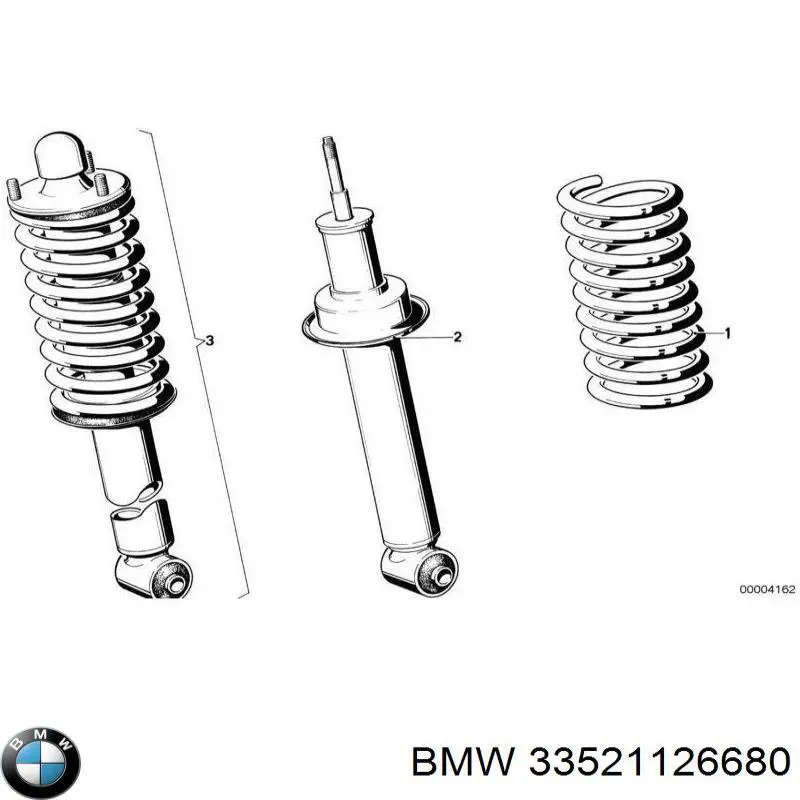 33521126680 BMW 