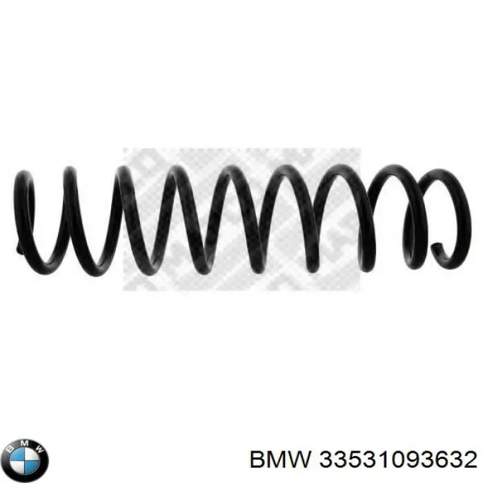 Купить 33531093632 BMW Пружина подвески