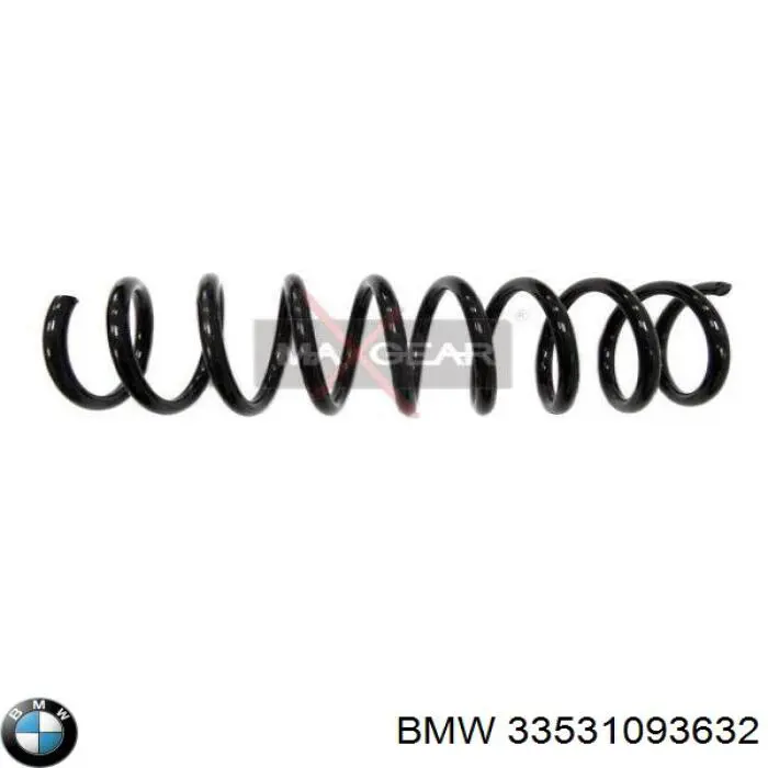 33531093632 BMW Пружина подвески задняя
