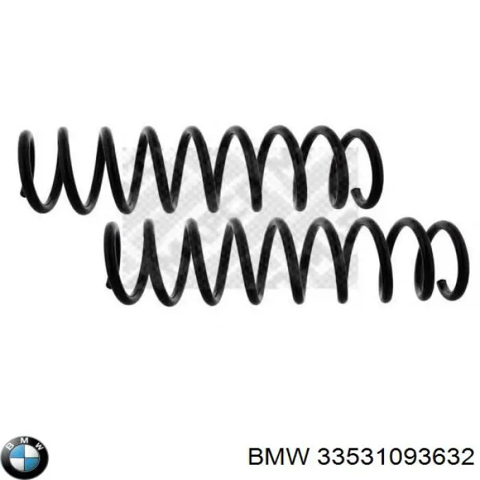 Задняя пружина 33531093632 BMW