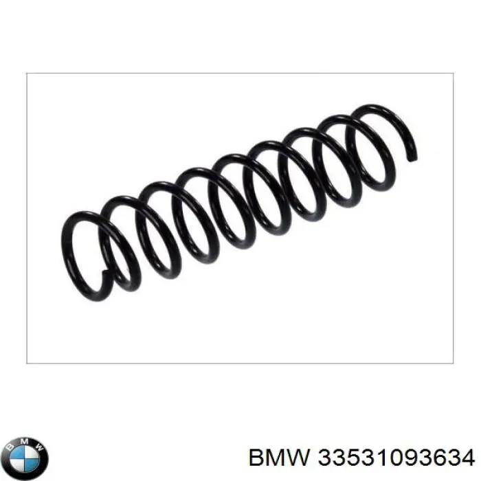 33531093634 BMW Пружина подвески задняя