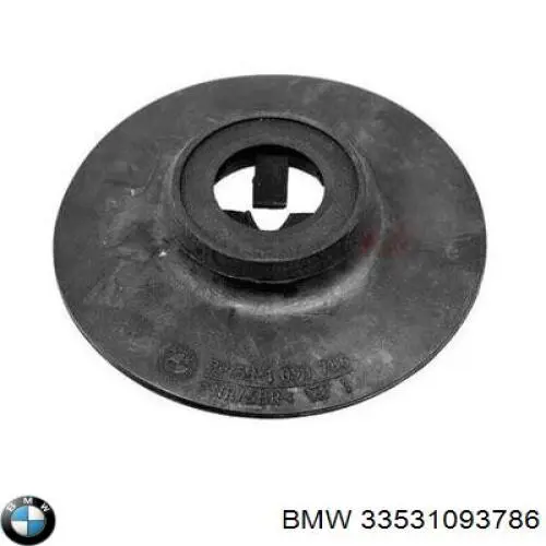 Caja de muelle, Eje trasero, arriba 33531093786 BMW