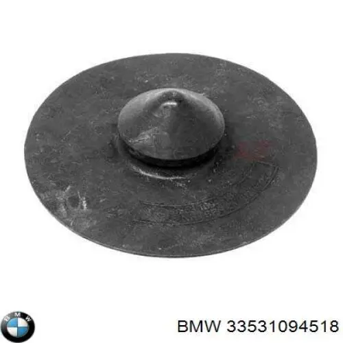 33531094518 BMW проставка (резиновое кольцо пружины задней нижняя)
