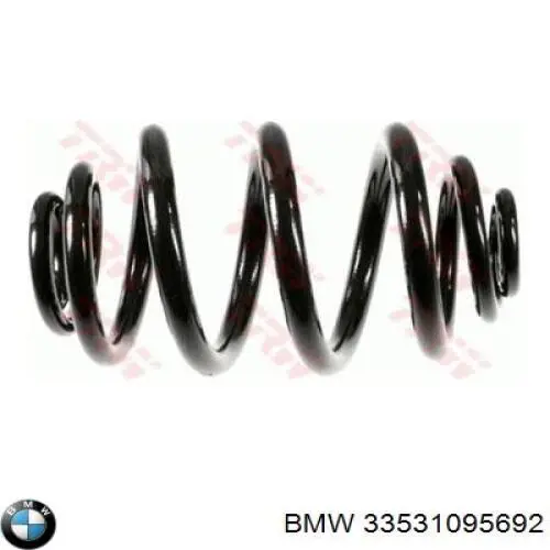 33531095692 BMW Пружина подвески задняя
