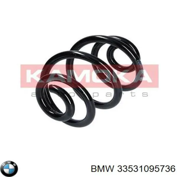 33531095736 BMW Пружина подвески задняя