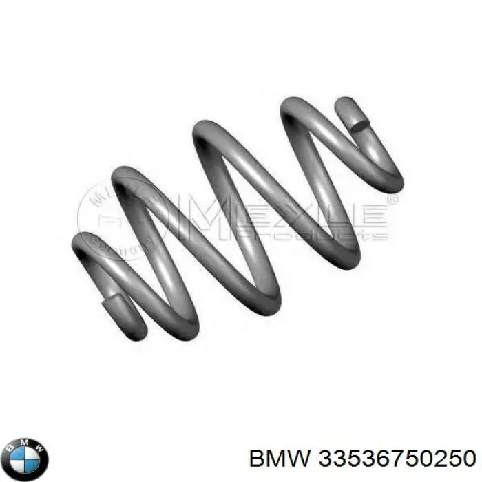 33536750250 BMW Пружина подвески задняя