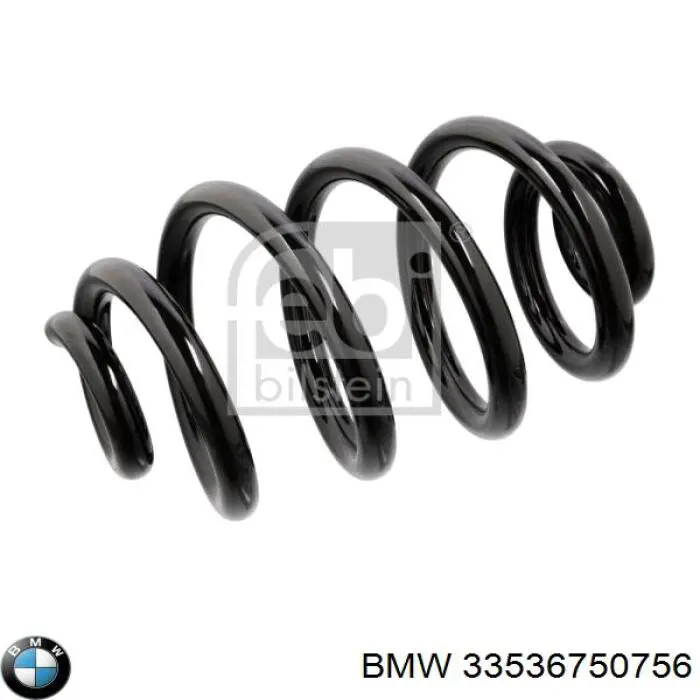 33536750756 BMW Пружина подвески задняя