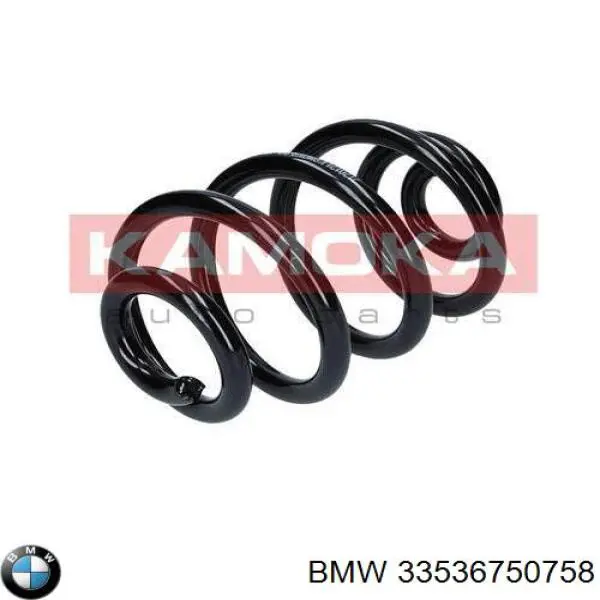 33536750758 BMW Пружина подвески задняя