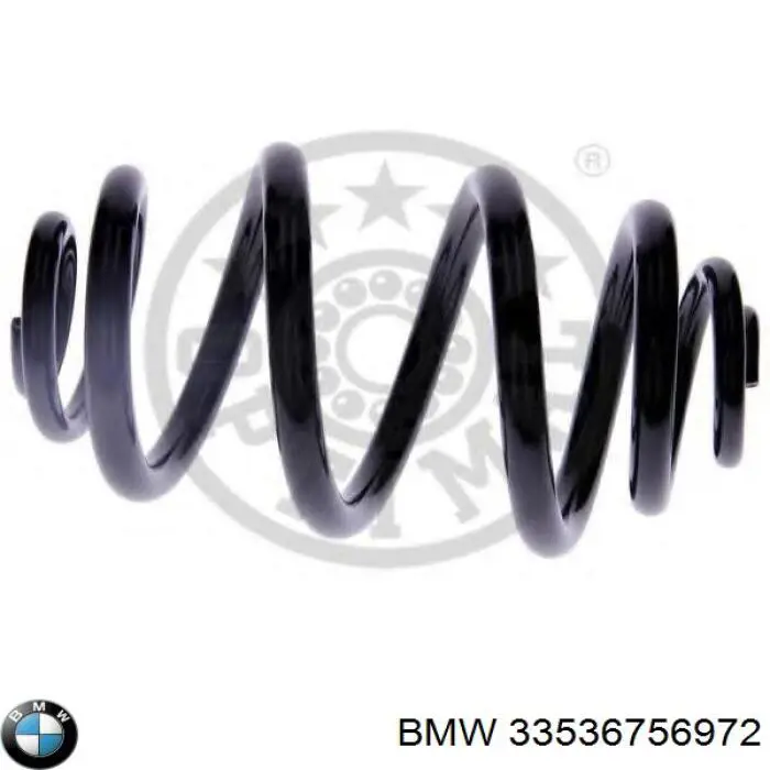 33536756972 BMW Пружина подвески задняя