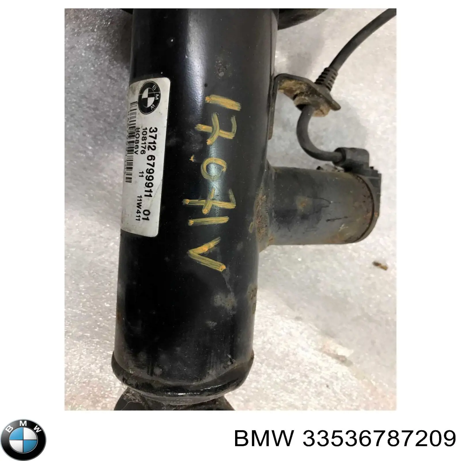 33536787209 BMW Пружина подвески задняя