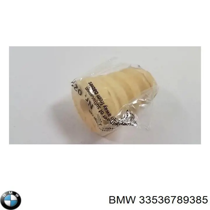 33536789385 BMW pára-choque (grade de proteção de amortecedor traseiro)