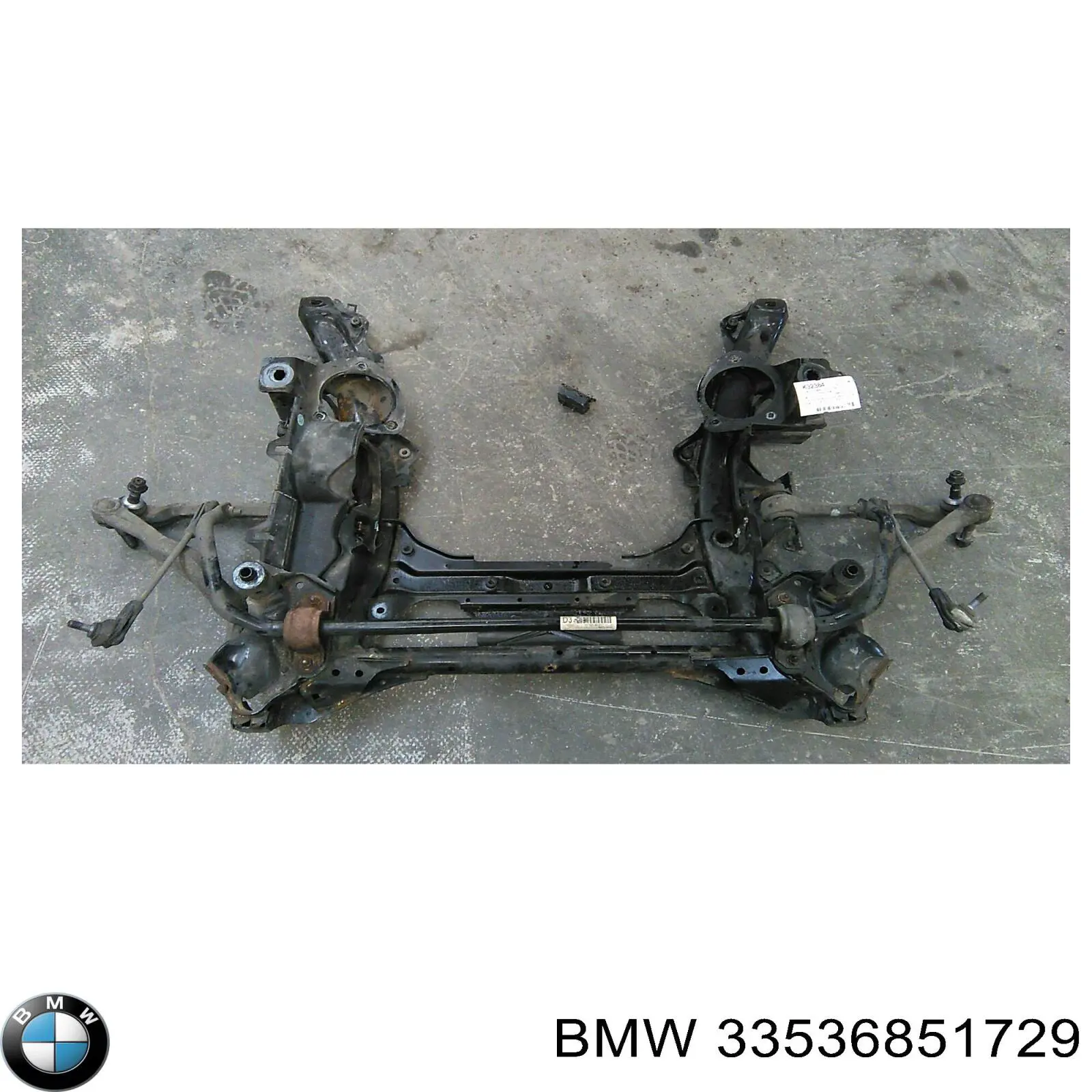 33536851729 BMW Пружина подвески задняя