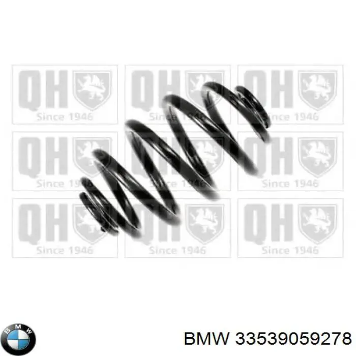 33539059278 BMW Пружина подвески задняя