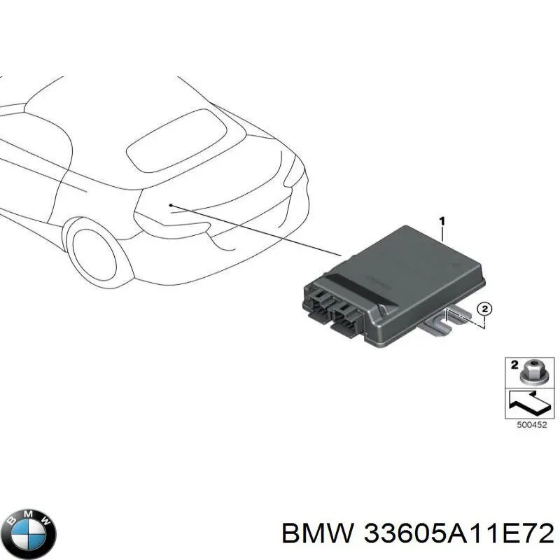 Модуль управления (ЭБУ) полным приводом BMW 9454245 цена, от 270.88 USD