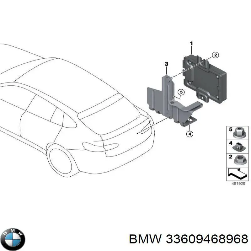 Купить 33605A11E72 BMW Модуль управления (ЭБУ) полным приводом