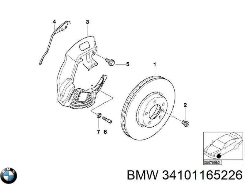 34101165226 BMW 