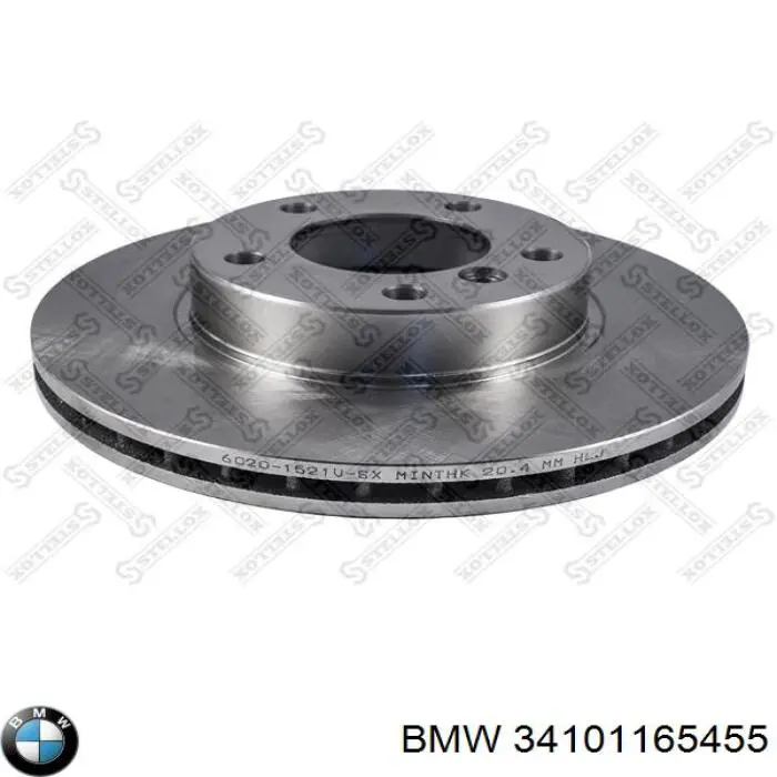 Купить 34101165455 BMW Ротор тормозной