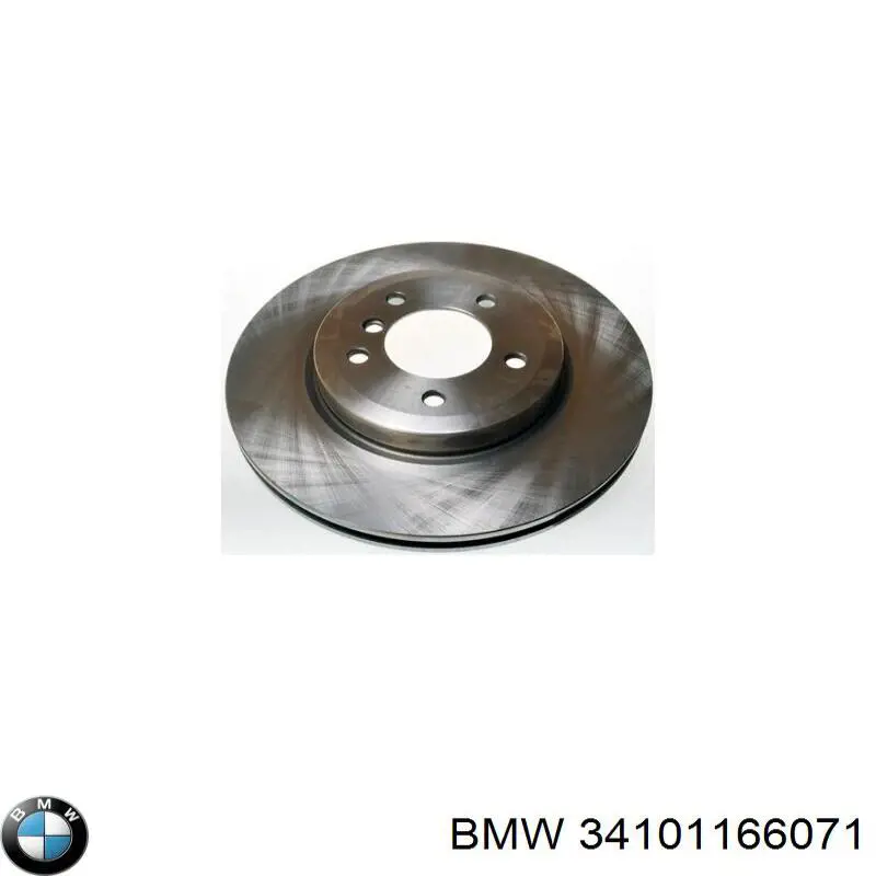 34101166071 BMW передние тормозные диски