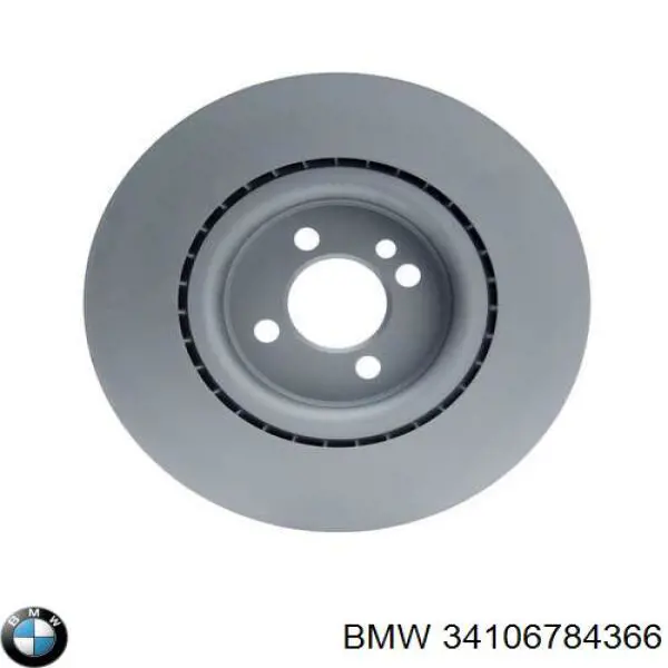 34106784366 BMW Диск тормозной передний