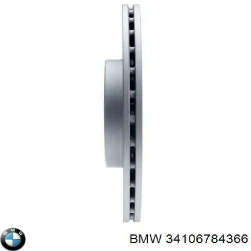 Передние тормозные диски 34106784366 BMW