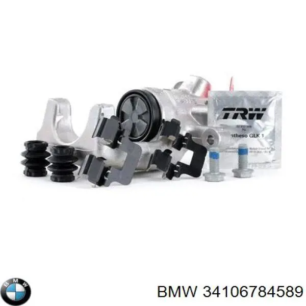 Купить 34106784589 BMW Суппорт тормозной передний левый