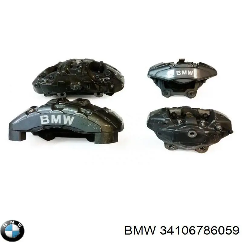 Суппорт тормозной задний левый 34106786059 BMW