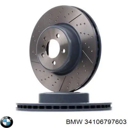 Передние тормозные диски 34106797603 BMW