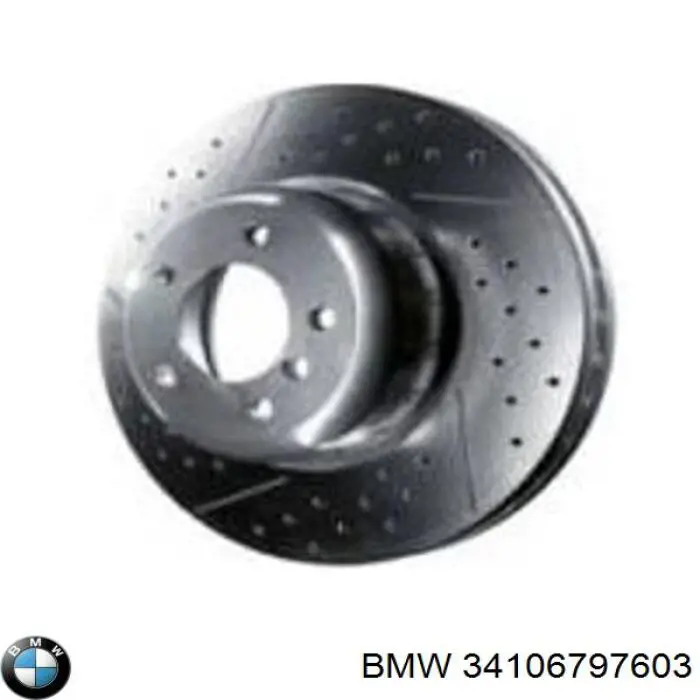 Передний тормозной диск BMW 34106797603