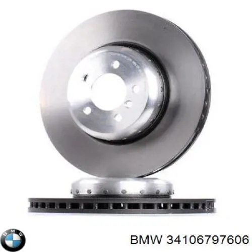 34106797606 BMW disco do freio dianteiro