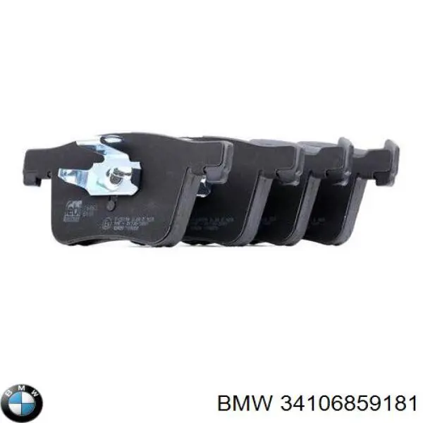 Колодки гальмівні передні, дискові 34106859181 BMW