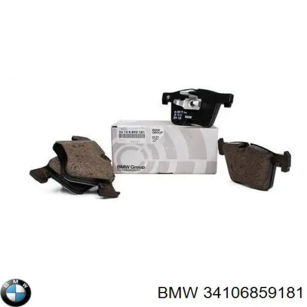 Купить 34106859181 BMW Колодки тормозные