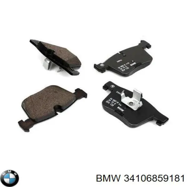 Передние тормозные колодки 34106859181 BMW