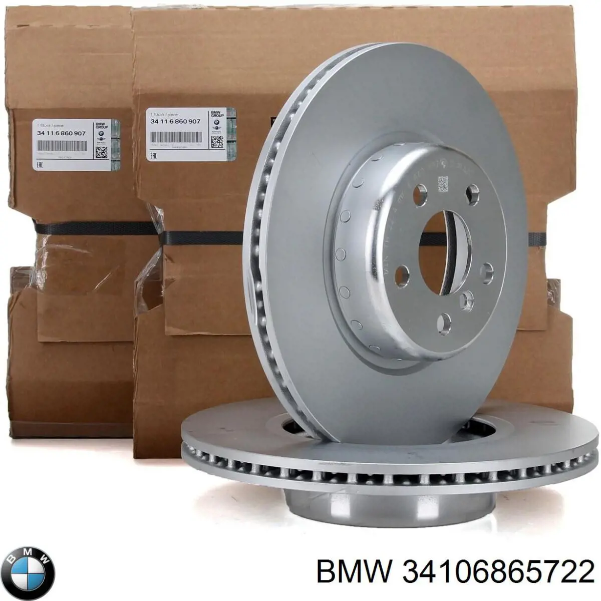 34106865722 BMW disco do freio dianteiro