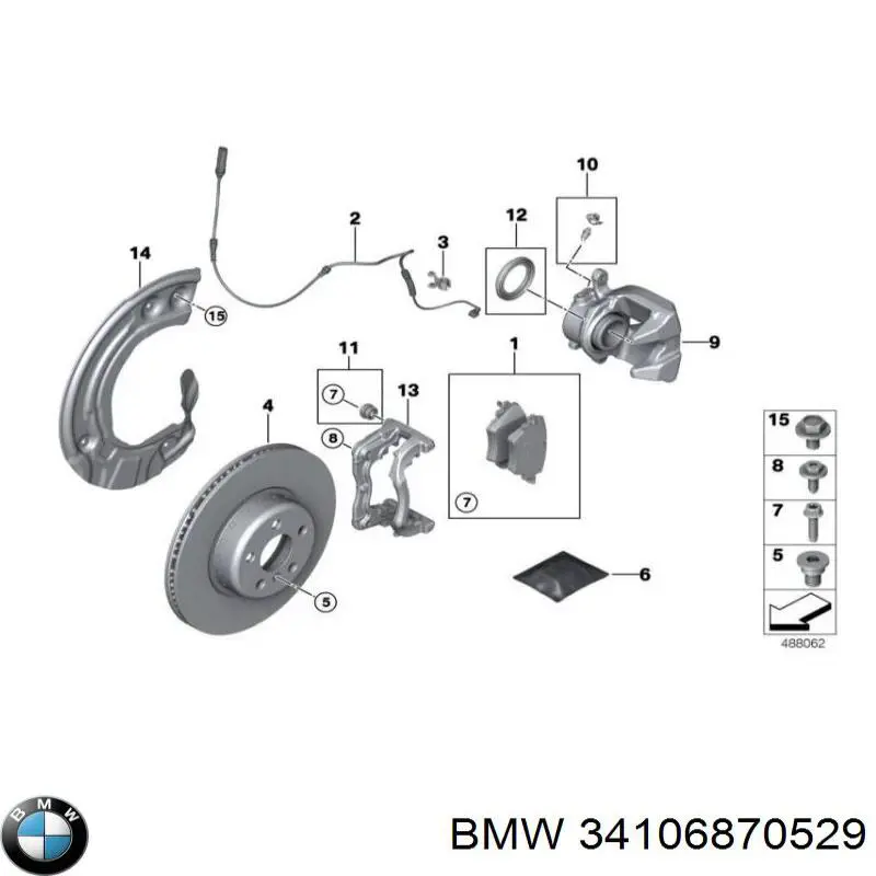 34106870529 BMW 