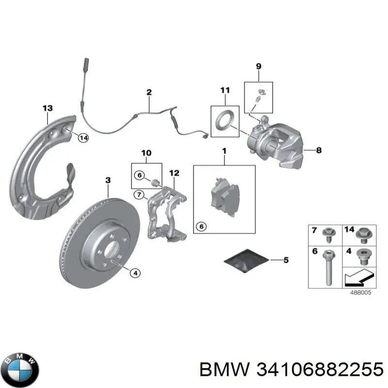 34106882255 BMW 