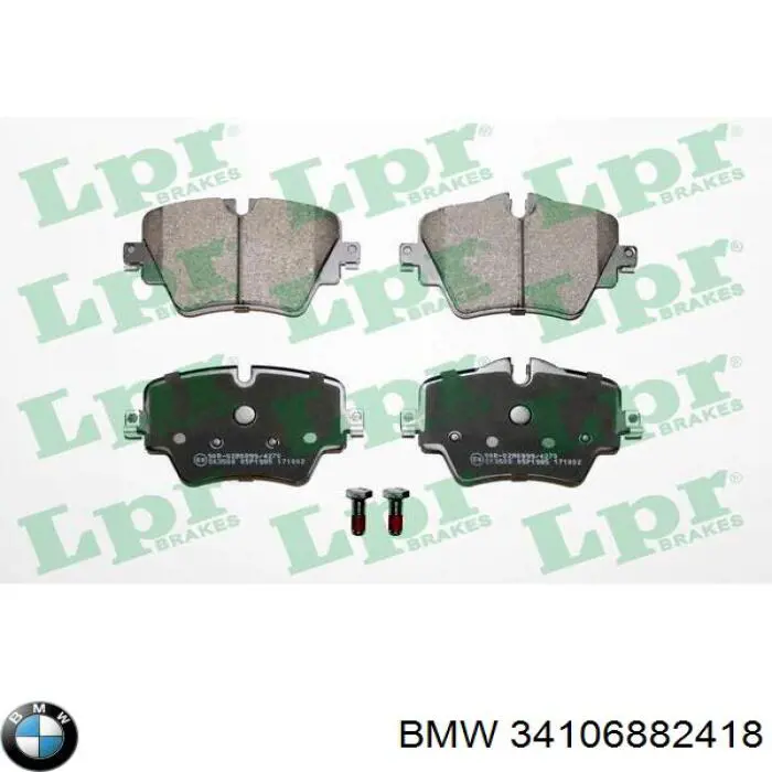 Колодки BMW 34106882418 цена, от 81.17 USD