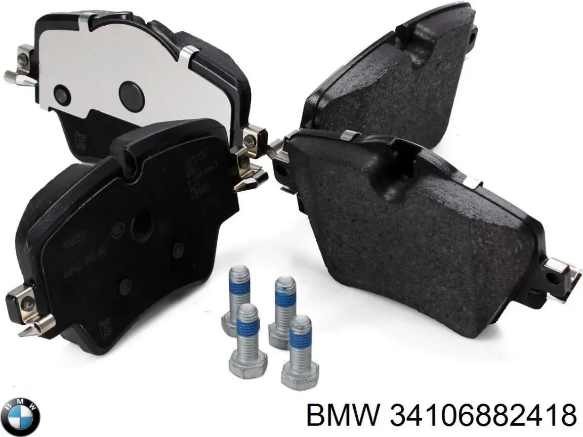 Передние тормозные колодки 34106882418 BMW