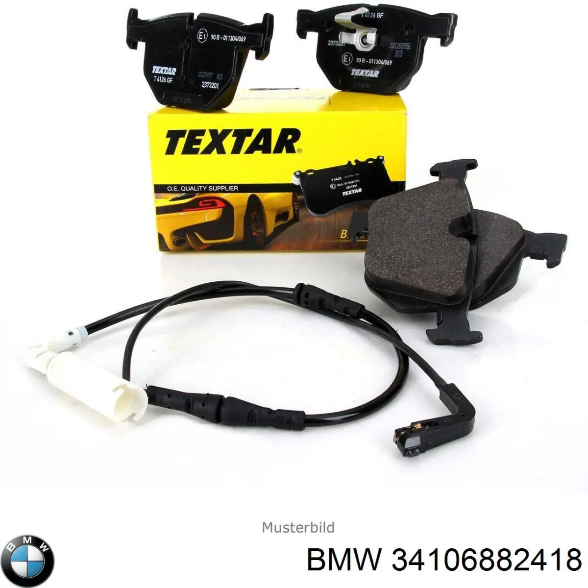 34106882418 BMW Колодки передние
