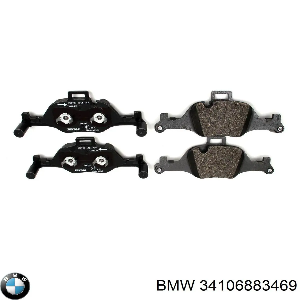Тормозные колодки BMW 34106883469