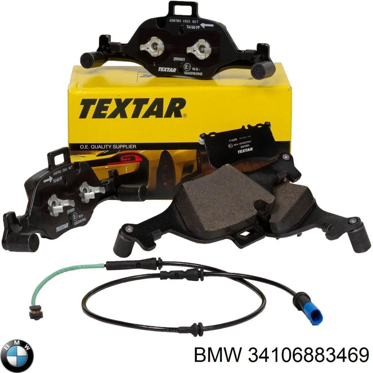 Передние тормозные колодки 34106883469 BMW