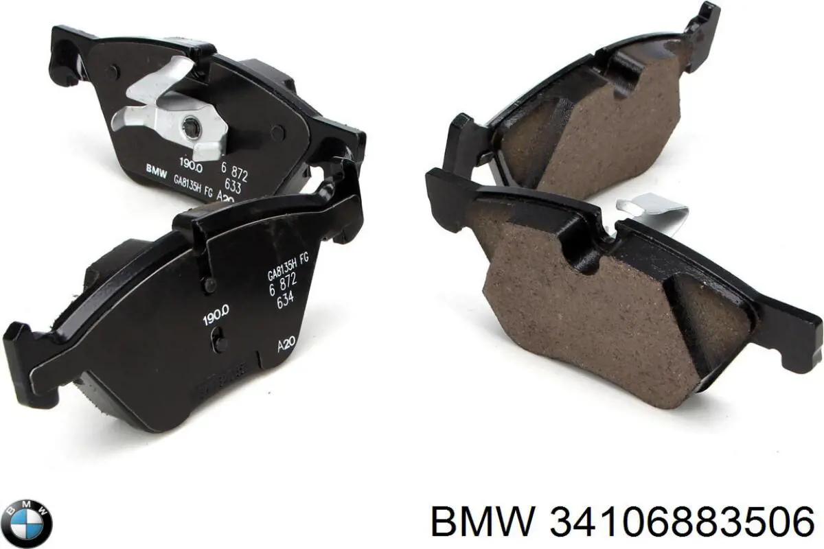 34106883506 BMW Диск тормозной передний