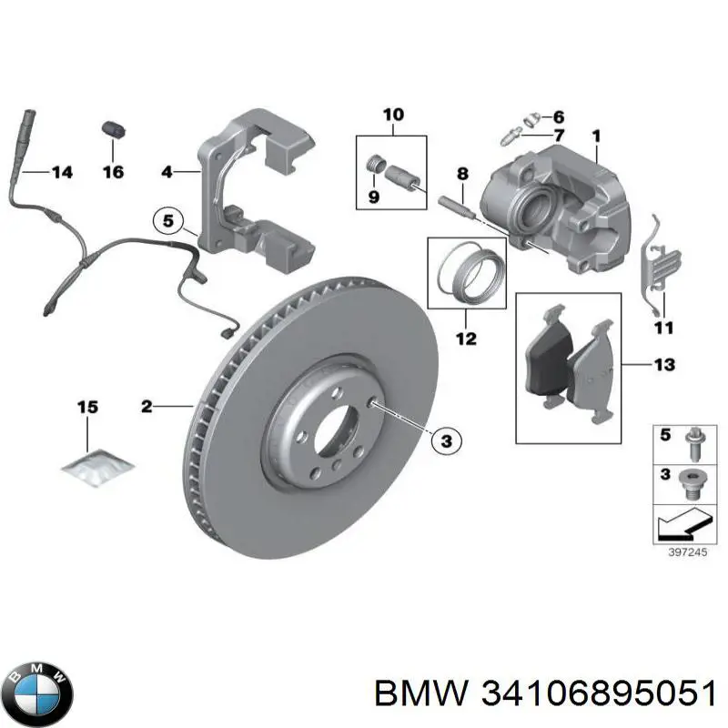  34106895051 BMW