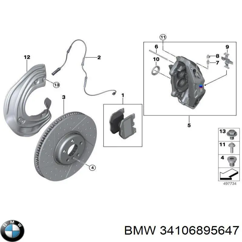  34106895647 BMW