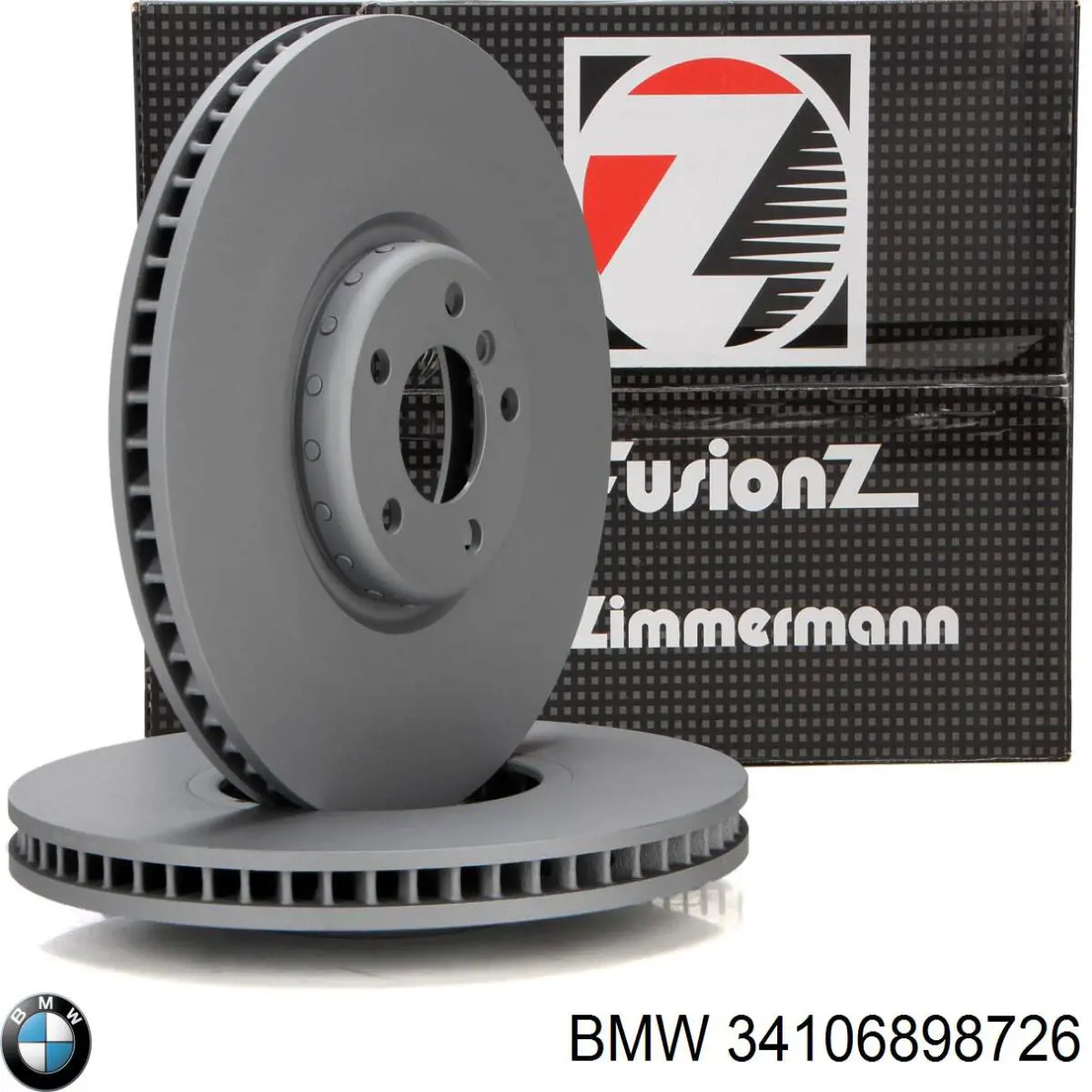 Купить 34106898726 BMW Ротор тормозной