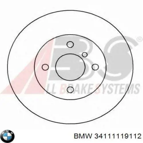 Передние тормозные диски CD6165V Bremsi