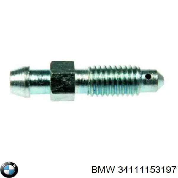 34111153197 BMW штуцер прокачки суппорта тормозного переднего
